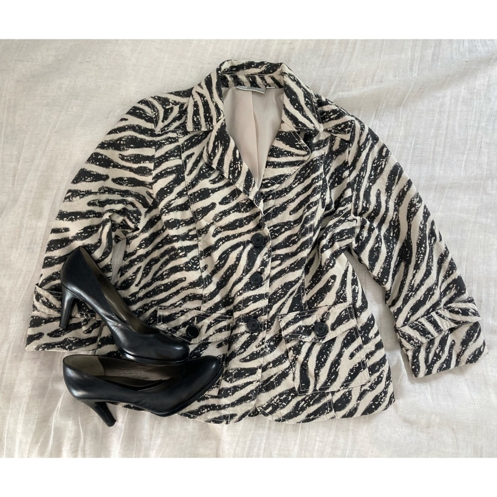 Zebra Print Women's Jacket